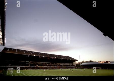 Football - FA Carling Premiership - Ipswich Town / Manchester City. Vue générale de Portman Road, maison de la ville d'Ipswich Banque D'Images