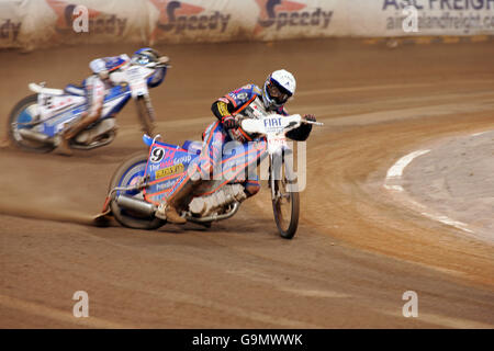 FIM Speedway - Fiat cars Grand Prix de Grande-Bretagne - Millennium Stadium Banque D'Images