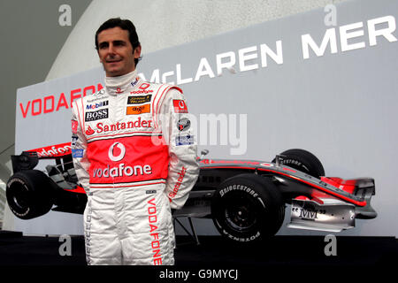 - Formule 1 Vodafone McLaren Mercedes MP4/22 lancer - Valencia Banque D'Images