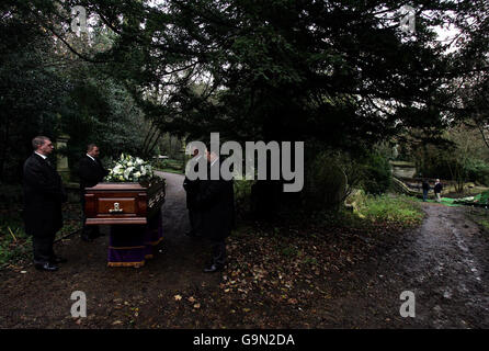 Alexander Litvinenko funeral Banque D'Images