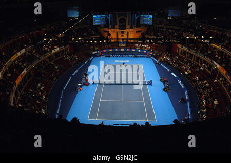 Tennis - Blackrock Masters - Royal Albert Hall.Vue générale des Blackrock Masters au Royal Albert Hall, Londres. Banque D'Images