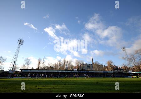 Football - Coca-Cola football League 2 - Shrewsbury v Hereford - gay Meadow.Gay Meadow, maison de Shrewbury Town Banque D'Images