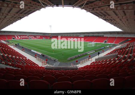 Football - FA Cup - Troisième round - Doncaster Rovers v Bolton Wanderers - Stade Keepmoat Banque D'Images