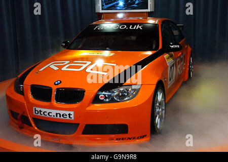 Motor Racing - Autosport Show - NEC Birmingham.Le nouveau Team RAC BMW 320si est lancé au salon international Autosport Banque D'Images