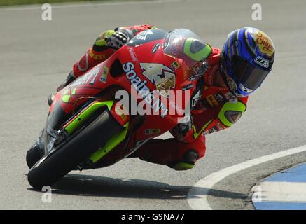 La Moto GP - Donnington Park Banque D'Images