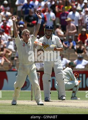 Cricket - Cendres - Deuxième tour 3-mobile Test - Day 5 - v Angleterre - Adelaide Oval Banque D'Images