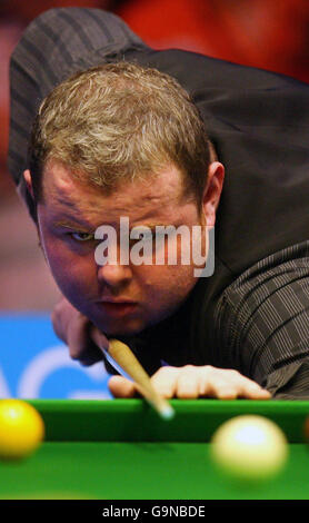 Snooker - SAGA Insurance Masters 2007 - Wembley Arena.Stephen Lee en action pendant les SAGA Insurance Masters 2007 à Wembley Arena, Londres. Banque D'Images