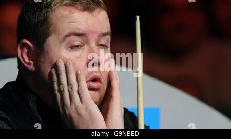 Snooker - SAGA Insurance Masters 2007 - Wembley Arena.Stephen Lee pendant les SAGA Insurance Masters 2007 à Wembley Arena, Londres. Banque D'Images