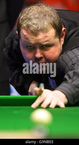 Snooker - SAGA Insurance Masters 2007 - Wembley Arena.Stephen Lee en action pendant les SAGA Insurance Masters 2007 à Wembley Arena, Londres. Banque D'Images