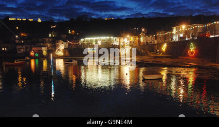 25e anniversaire de la catastrophe de Penlee lifeboat Banque D'Images