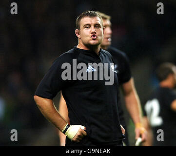 Rugby Union - Investec Challenge automne Series 2006 - Angleterre / Nouvelle-Zélande - Twickenham. Tony Woodcock, Nouvelle-Zélande Banque D'Images