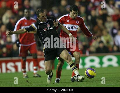 Soccer - FA Barclays Premiership - Middlesbrough v Charlton Athletic - The Riverside Banque D'Images