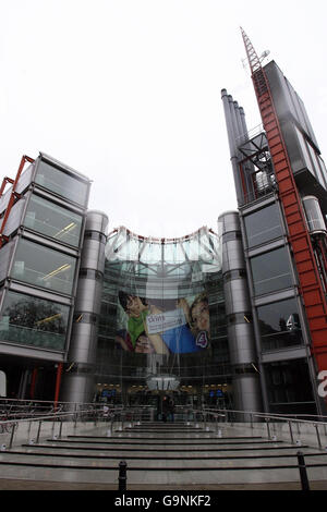 Vues générales du bureau Channel 4, Londres. Vue générale des bureaux de Channel 4 sur Horseferry Road à Londres. Banque D'Images