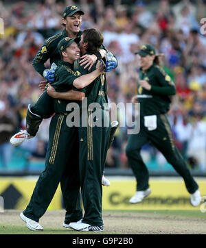 Cricket - Commonwealth Bank - Deuxième série Final - Angleterre v Australie - Sydney Cricket Ground Banque D'Images