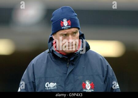 Rugby Union - Guinness Premiership - Saracens / Gloucester - Vicarage Road. Dean Ryan, entraîneur-chef de Gloucester Banque D'Images