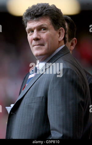 Rugby Union - RBS 6 Nations Championship 2007 - pays de Galles / Irlande - Millennium Stadium.Gareth Jenkins, entraîneur du pays de Galles Banque D'Images