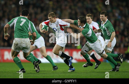 Rugby Union - RBS 6 Nations Championship 2007 - France v Angleterre - stade Croke Park Banque D'Images