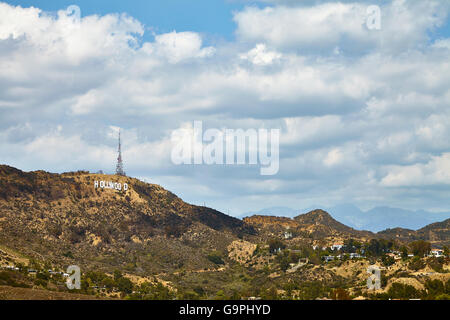 Hollywood Sign, À LA, Californie le 23 mai 2016 Banque D'Images