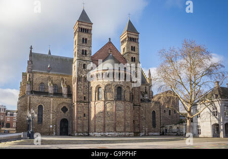 À l'église Saint-servais Vrijthof à Maastricht, Pays-Bas Banque D'Images