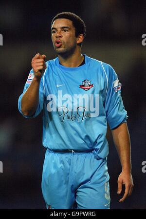 Soccer - la FA Carlsberg Cup - Premier tour - Oxford United v Lewes - Kassam Stadium Banque D'Images