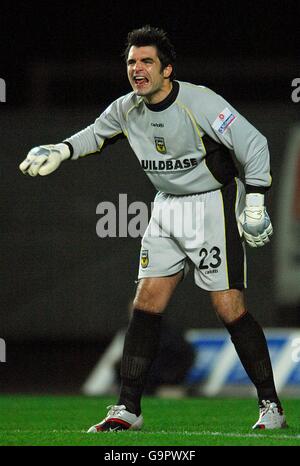 Soccer - la FA Carlsberg Cup - Premier tour - Oxford United v Lewes - Kassam Stadium Banque D'Images