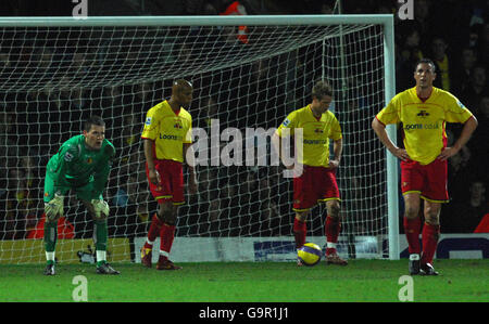 Soccer - FA Barclays Premiership - Watford v Wigan Athletic - Vicarage Road Stadium Banque D'Images