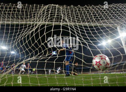 Football - Ligue des Champions - premier Round Knockout - Première manche - Barcelone Camp Nou - Liverpool v Banque D'Images