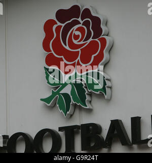 RFU HQ.Signez sur le siège social de Rugby football Union à Twickenham. Banque D'Images