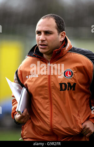 L'Académie de football - FA Premier League - Charlton Athletic v Chelsea - Sparrows Lane Banque D'Images