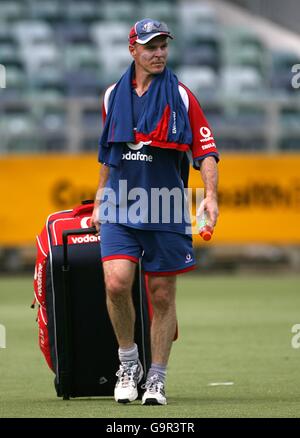 Cricket - Ashes Tour - session d'entraînement en Angleterre - WACA. Paul Nixon, Angleterre Banque D'Images