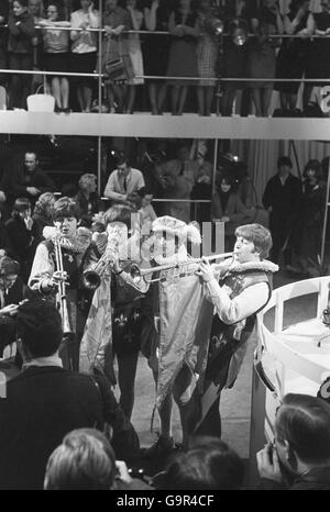 Les Beatles - autour de l'émission de télévision The Beatles Banque D'Images