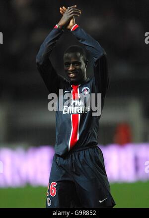 Football - coupe UEFA - Round de 32 - second Leg - Paris Saint Germain / AEK Athènes - Parc de la Princesse. Boukary Drame, Paris Saint Germain Banque D'Images