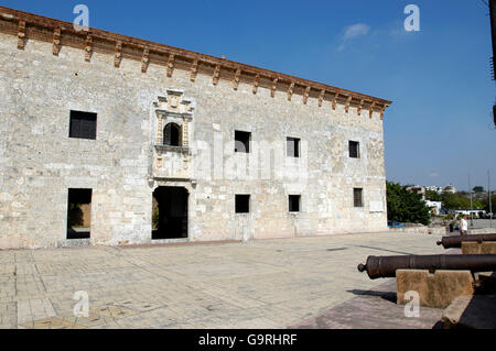 Calle de Damas, Sto. Domingo, République dominicaine, Caraïbes, Amérique Latine / Santo Domingo Banque D'Images