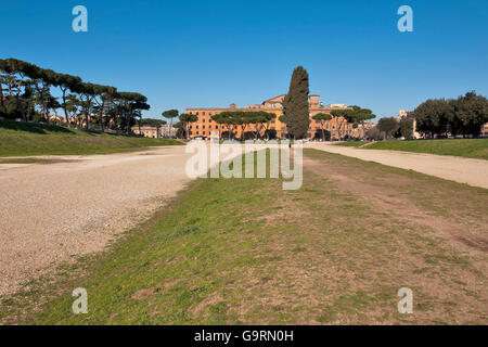 Le Circus Maximus, Rome, Latium, Italie, Europe / Rome Banque D'Images