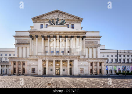 Teatr Narodowy (Théâtre National de Pologne) à Varsovie Banque D'Images