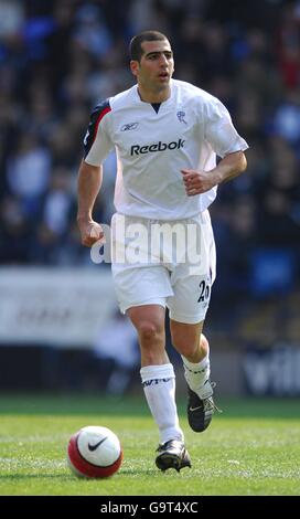 Football - FA Barclays Premiership - Bolton Wanderers / Sheffield United - The Reebok Stadium. Tal Ben Haim, Bolton Wanderers Banque D'Images