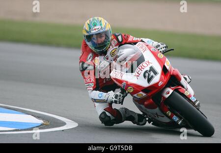 Moto - Superbike World Championship SBK 2007 - Série 3 - Donington Park Banque D'Images