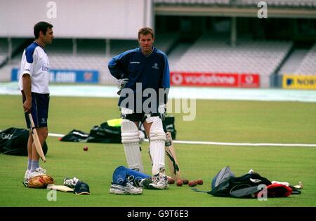 Cricket - Site County Championship Division One - Surrey v Somerset - Filets Banque D'Images