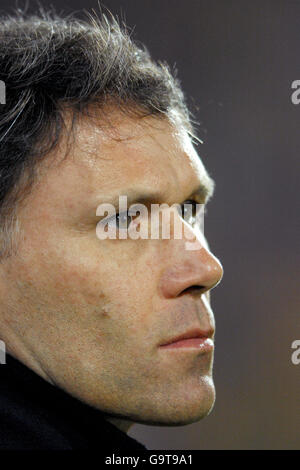 Football - Championnat d'Europe de l'UEFA 2008 qualification - Groupe G - Hollande / Roumanie - Stade de Kuip.Marco Van Basten, entraîneur de Hollande Banque D'Images