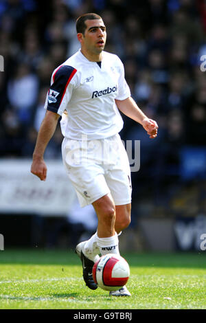 Football - FA Barclays Premiership - Bolton Wanderers / Sheffield United - The Reebok Stadium. Tal Ben Haim, Bolton Wanderers Banque D'Images