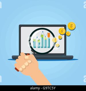 Concept d'optimisation de Search Engine Illustration de Vecteur