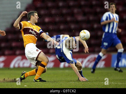 Soccer - Bank of Scotland Premier Division - Motherwell v Kilmarnock - Fir Park Banque D'Images