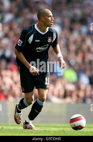 Football - FA Barclays Premiership - Arsenal v West Ham United - Emirates Stadium.Bobby Zamora, West Ham United Banque D'Images