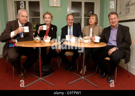 2007 - Londres lancement Défi Coffeehouse Banque D'Images