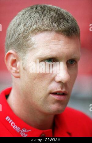 Soccer - FA Carling Premiership - Conférence de presse de Middlesbrough. Steve Round, entraîneur de l'équipe de réserve de Middlesbrough Banque D'Images