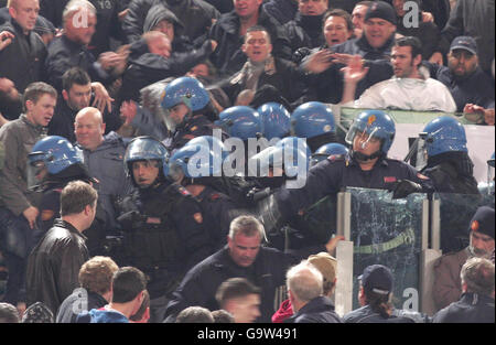 Football - Ligue des Champions - Quart de finale - Première étape - AS Roma v Manchester United - Stade olympique Banque D'Images