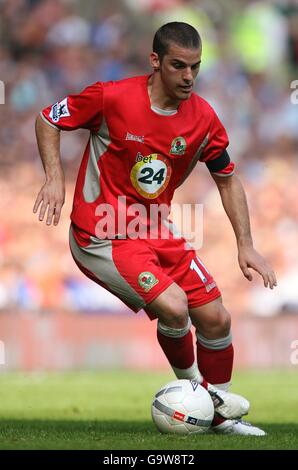 Soccer - FA Cup - demi-finale - Blackburn Rovers / Chelsea - Old Trafford. David Bentley, Blackburn Rovers Banque D'Images