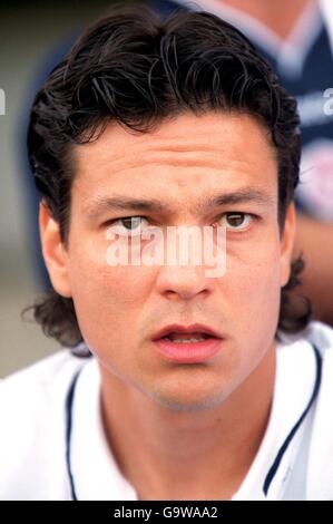 Soccer - amical - Bayer Leverkusen / Liverpool. Jari Litmanen, Liverpool Banque D'Images