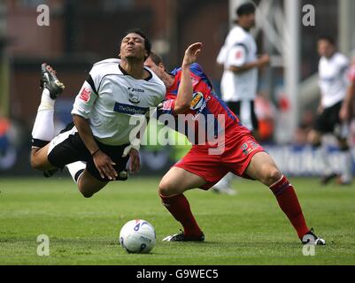 Soccer - Coca-Cola Championship - Crystal Palace v Derby County - Selhurst Park Banque D'Images