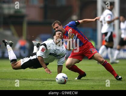 Soccer - Coca-Cola Championship - Crystal Palace v Derby County - Selhurst Park Banque D'Images